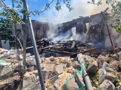 ГСЧС показала уничтоженный дом, где в результате обстрела погибла женщина на Харьковщине