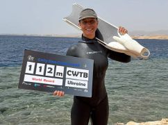Харківська спортсменка встановила світовий рекорд з фрідайвінгу