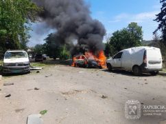 В Балаклее в результате массированной атаки пострадали девять человек: кадры с места