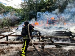 Россияне атаковали базу отдыха в Харьковской области: кадры с места