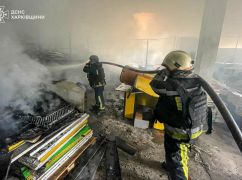 Появились первые кадры с места удара по центру Чугуева
