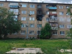 На Харьковщине с горящей многоэтажки спасли ребенка и маломобильную женщину