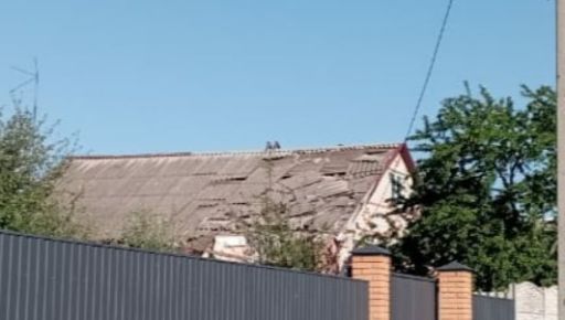 Российский дрон атаковал село на Харьковщине: поврежден дом