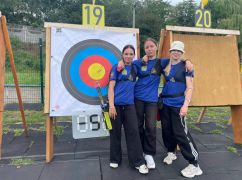 Харьковские лучницы завоевали серебро чемпионата Украины