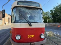 У Харкові відновили рух трамваїв, який припиняли після бомбардування Холодногірського району