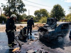 В Харькове после атаки зафиксировали три пожара: кадры с места