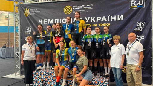 Харківські велогонщиці вибороли "срібло" чемпіонату України