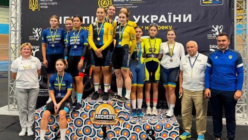 Харьковские велогонщики завоевали девять медалей на чемпионате Украины