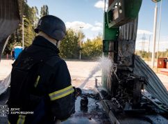 Три удара по АЗС: российские дроны повлекли за собой пожары на Харьковщине