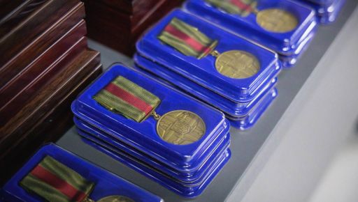 Харьковские спасатели получили награду Президента "За оборону Украины"