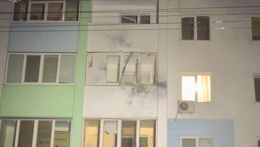 Прокуратура показала наслідки обстрілу житлової багатоповерхівки в Харкові