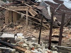 На Харківщині "Шахед" влучив у будинок: кадри з місця