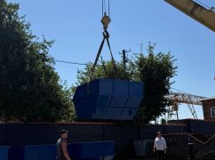 За фінансової підтримки ЄС Харкову передали нові контейнери для сміття
