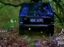 В Харьковской области дроноводы уничтожили авто военного РФ с "блатными" номерами