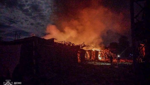 ГСЧС сообщила масштабы пожаров после ночных обстрелов Изюмщины