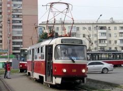 В Харькове сменил маршрут трамвай №5