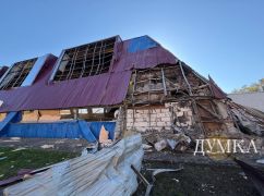 З&rsquo;явилися фото пошкодженого російським ударом спорткомплексу у Харкові