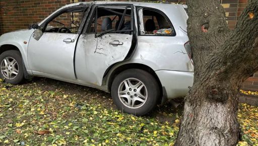 Российский FPV-дрон атаковал гражданское авто на Харьковщине