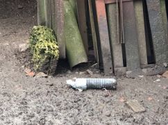 Обломки вражеского БПЛА разлетелись по двору в Харьковской области: фото с места атаки
