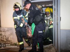 В Харькове горела многоэтажка, один человек погиб, еще пятеро &ndash; пострадали