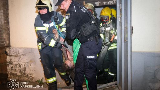 В Харькове горела многоэтажка, один человек погиб, еще пятеро &ndash; пострадали