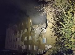 Ночью россияне нанесли удар по центру Изюма: кадры с места