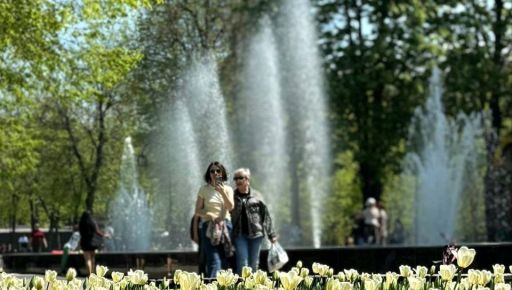 В Харькове на бульваре Юрьева запустили фонтан