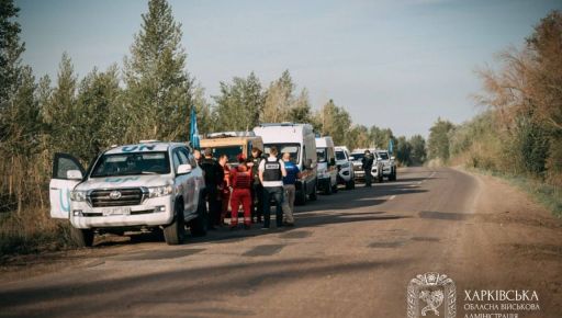 Из приграничья Харьковщины провели масштабную эвакуацию гражданских: кадры операции