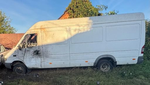 В Харьковской области российский дрон попал в грузовик: что известно