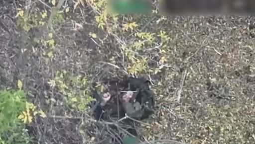 Тицяв середній палець дрону: на Харківщині підірвали невихованого росіянина