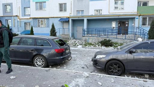 Мэр Харькова показал момент попадания русского дрона по многоэтажке