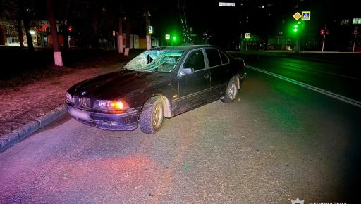 У Харкові BMW збила пішохода: чоловік помер у швидкій