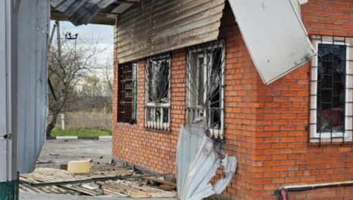 Россияне обстреляли АЗС на Харьковщине: ранены трое мужчин