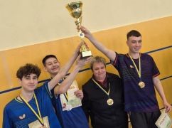 Харківські спортсмени здобули "золото" чемпіонату України з настільного тенісу