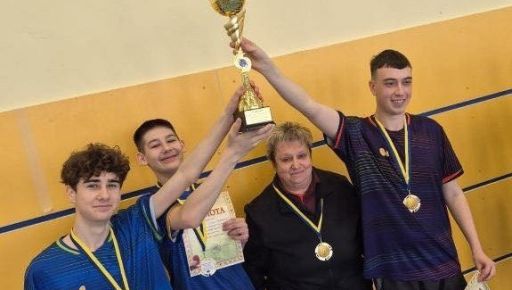 Харьковские спортсмены завоевали "золото" чемпионата Украины по настольному теннису