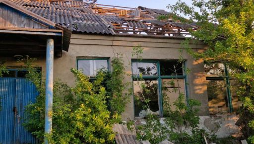 На Харківщині російський дрон влучив у будівлю їдальні: кадри наслідків