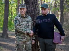 Молодший сержант із Харкова отримав нагороду "За мужність" від головнокомандувача ЗСУ