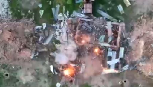 У Вовчанську дрони-камікадзе знищили групу російських окупантів