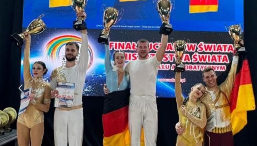Харків’янки стали чемпіонками етапу Кубка світу з акробатичного рок-н-ролу в Кракові