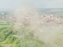 Вовчанськ сьогодні: Панорама міста з висоти пташиного польоту