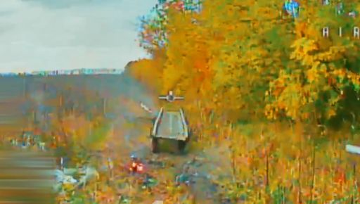 На Вовчанському напрямку оборонці успішно нищать ворожу техніку: кадри з місця