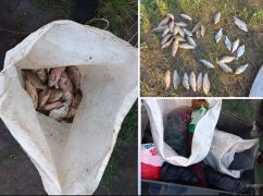Браконьєр на Харківщині виловив понад 30 рибин на 55 тис. грн