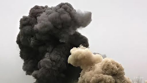 Російський дрон влучив в АЗС у Харкові