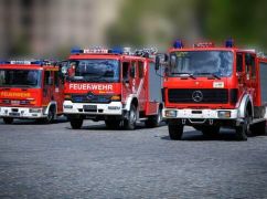 Немецкие волонтеры передали гуманитарную помощь для спасателей трех громад на Харьковщине