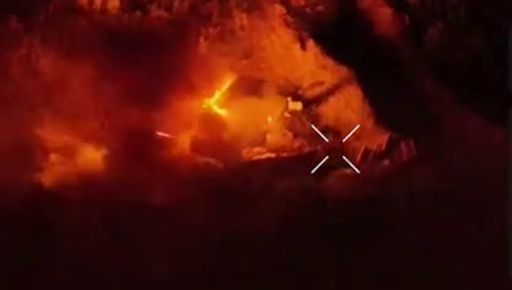Пограничники уничтожили две БМП и машины с боеприпасами на Харьковщине: как это было