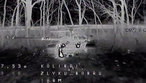 На Харківщині прикордонники спалили танк росіян: кадри ліквідації