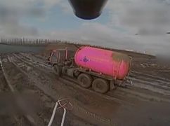 Пограничники показали, как поджарили укрытие и технику россиян в Харьковской области