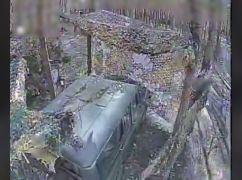 Пограничники сожгли транспорт, склад и запасы горючего россиян на Харьковщине