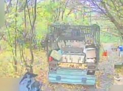 В Харьковской области пограничники сожгли запасы россиян: кадры операции